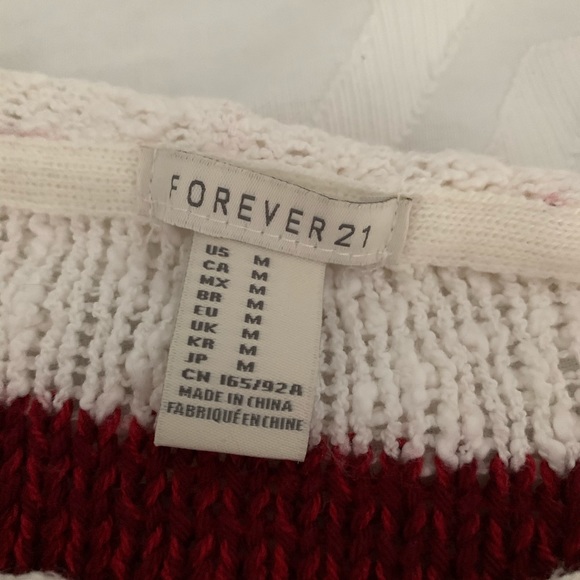 🇺🇸 FOURTH OF JULY Forever 21 Cropped Sweater - Picture 3 of 8